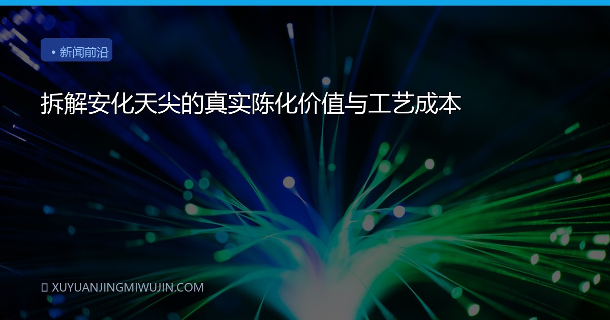 拆解安化天尖的真实陈化价值与工艺成本
